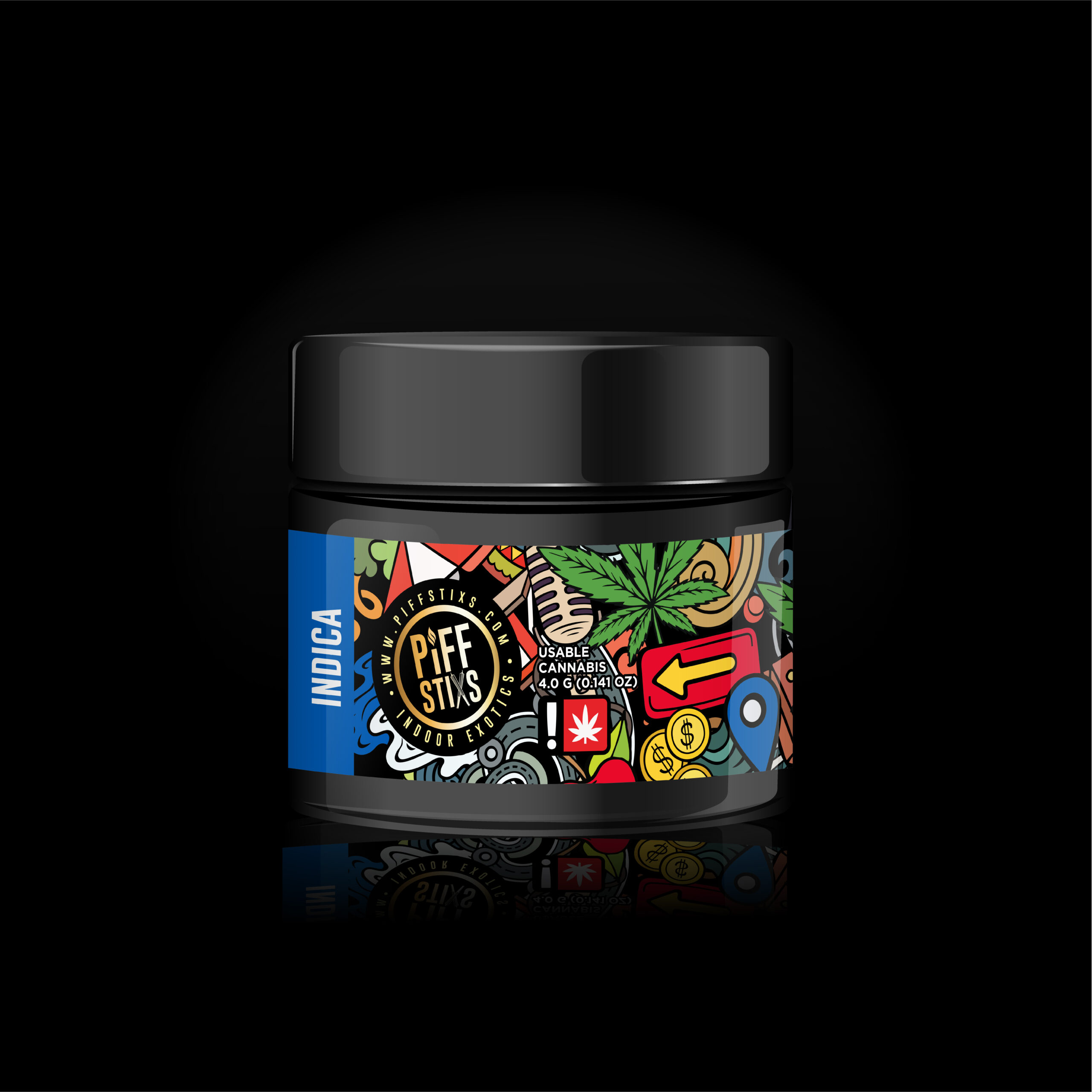 https://lamota.com/wp-content/uploads/2026/04/1777634298679PIFFSTIXS-FLOWER-JAR-20-DRAM-INDICA-BLACK-BK-scaled.jpg