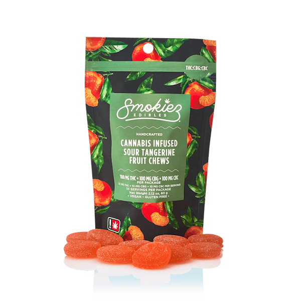 Sour Tangerine Fruit Chews :cbc:cbg