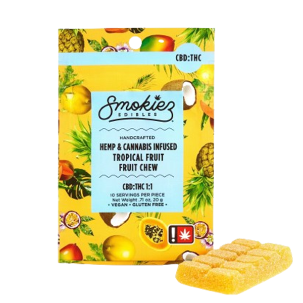 Tropical Fruit Chews :cbd 1:1