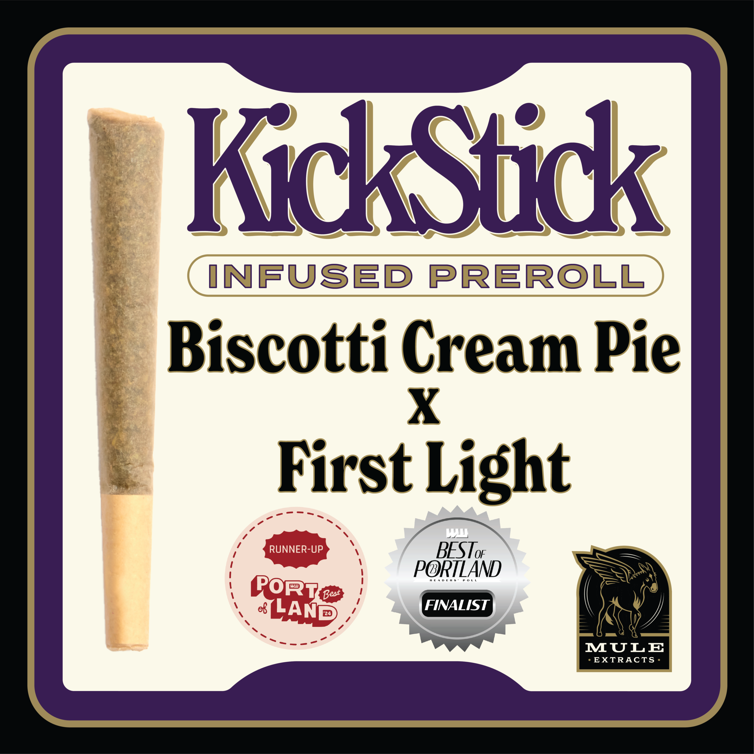 Biscotti Cream Pie x First Light Infused