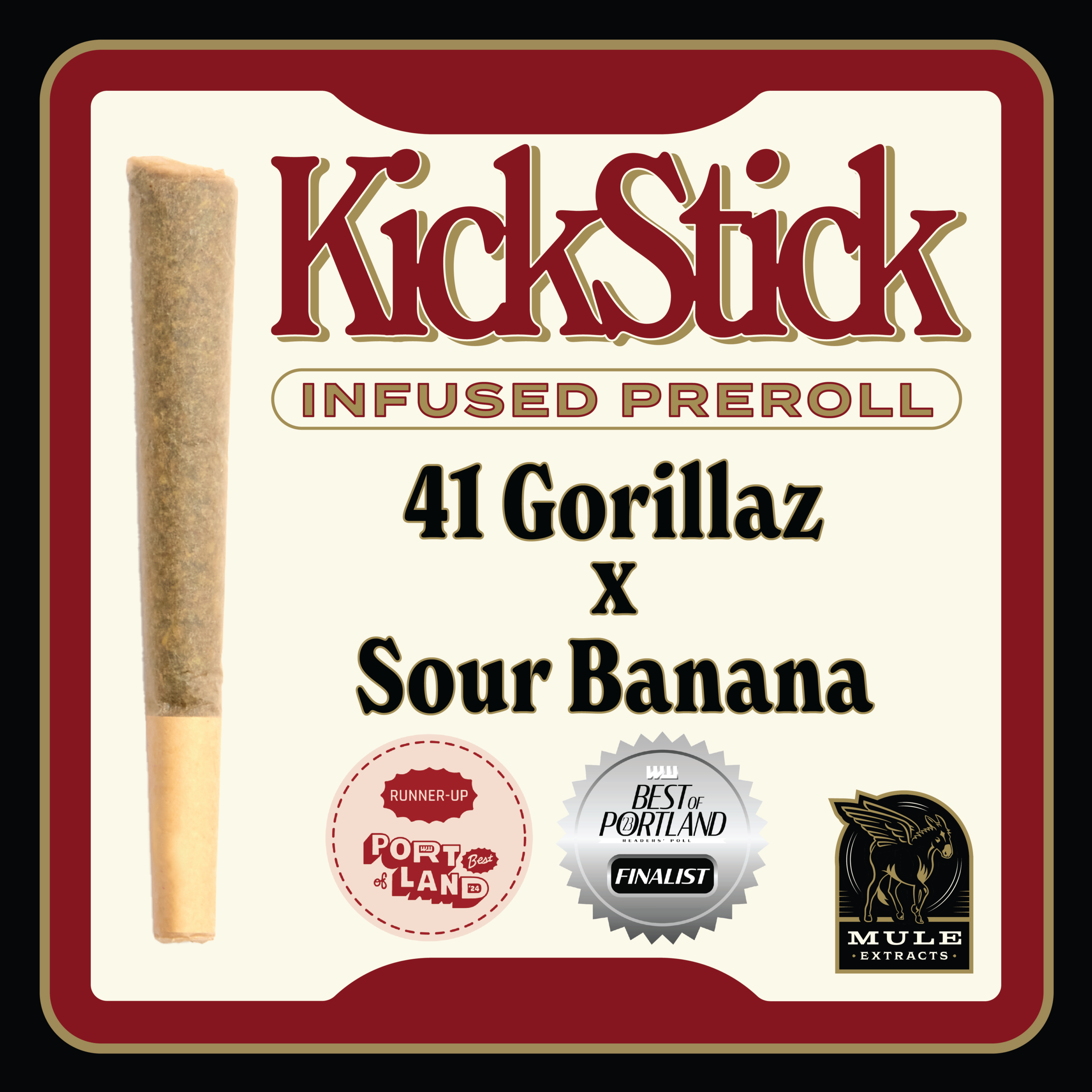 Gorillaz x Sour Banana Infused