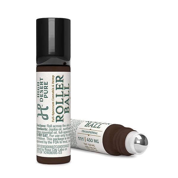 Transdermal Roller Ball 1:1:1 cbd:thc:cbg