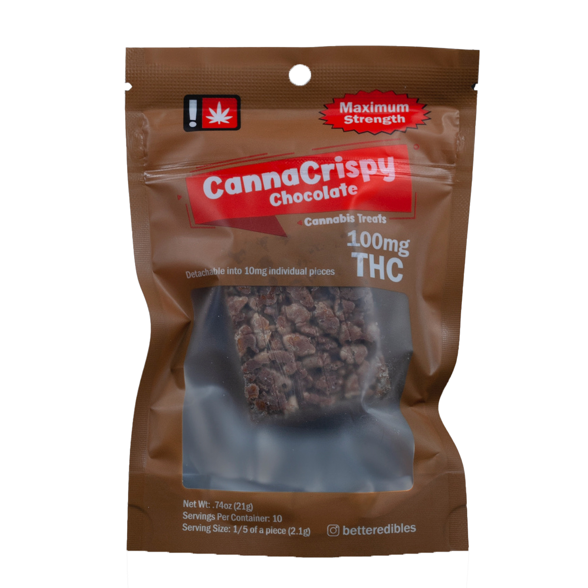 Chocolate "cannacrispy"