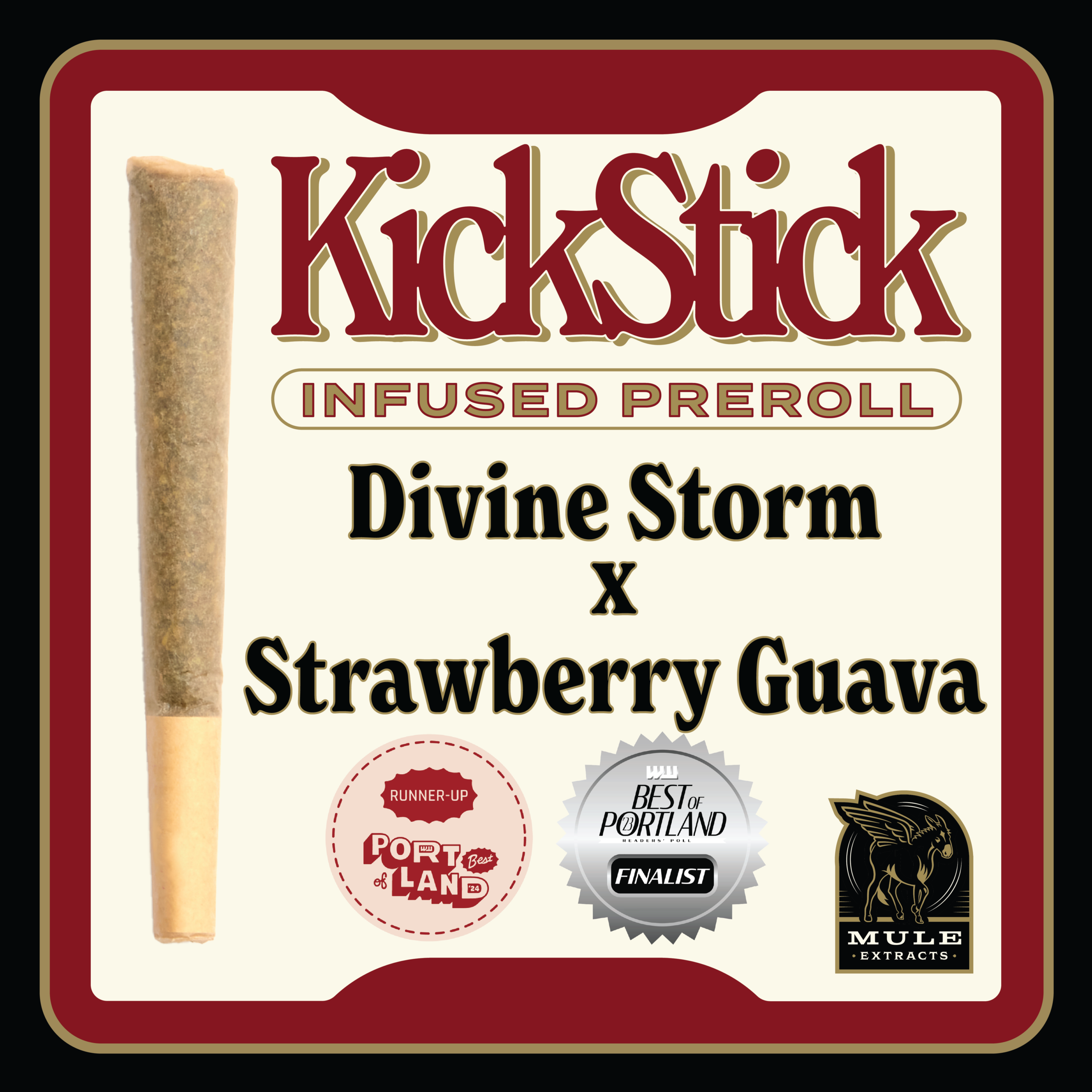 Divine Storm x Strawberry Guava "kicksticks" Infused