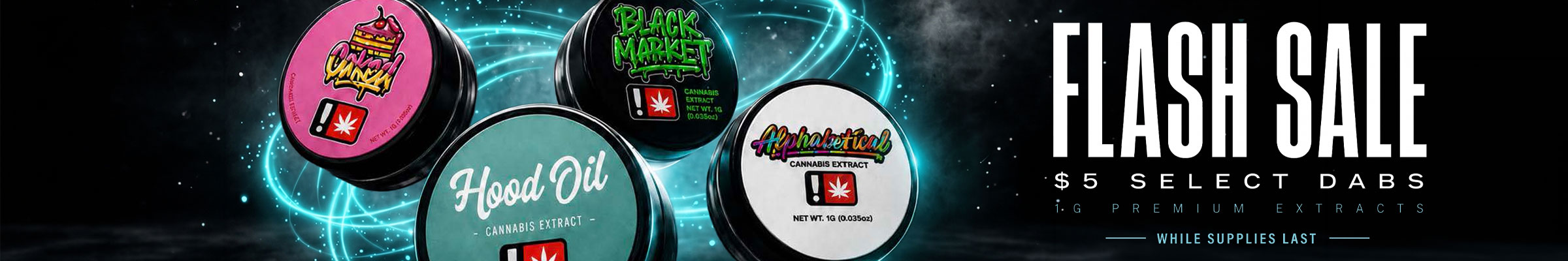 $5 Dabs Flash Sale