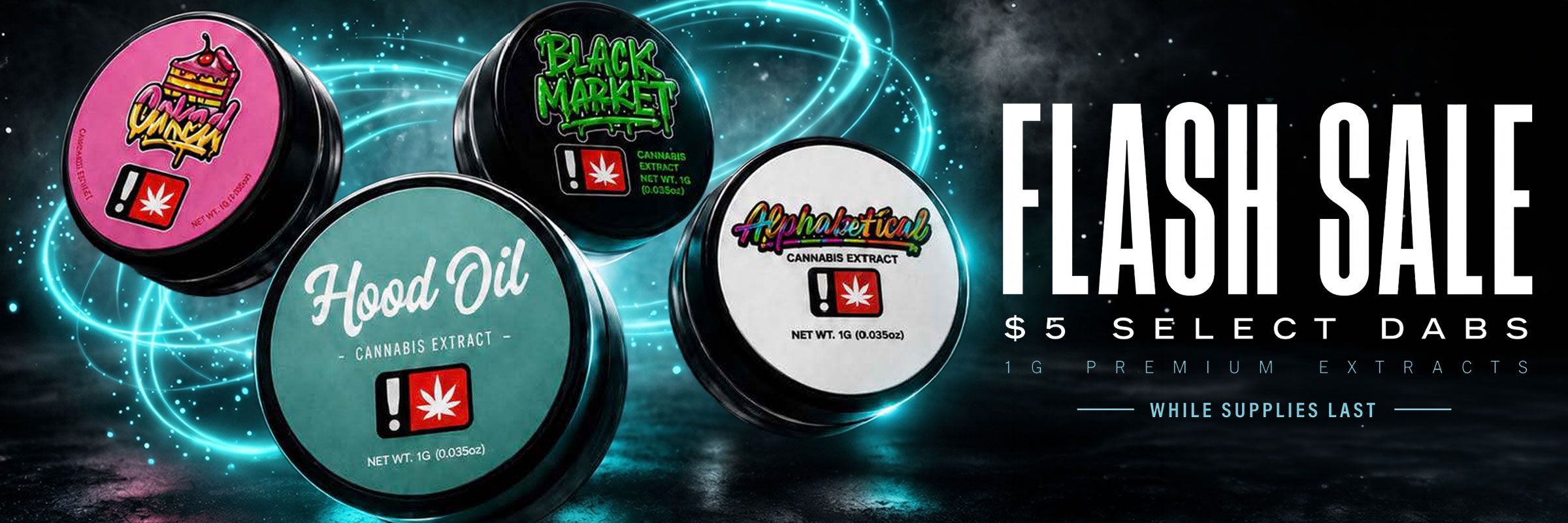 $5 Dabs Flash Sale